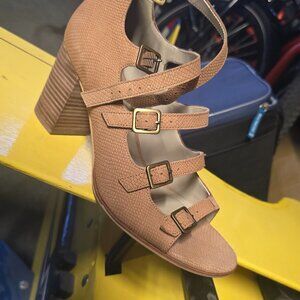naturalizer lace up booties heels
